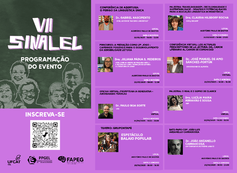 VII Simpósio Nacional de Letras e Linguística (SINALEL)