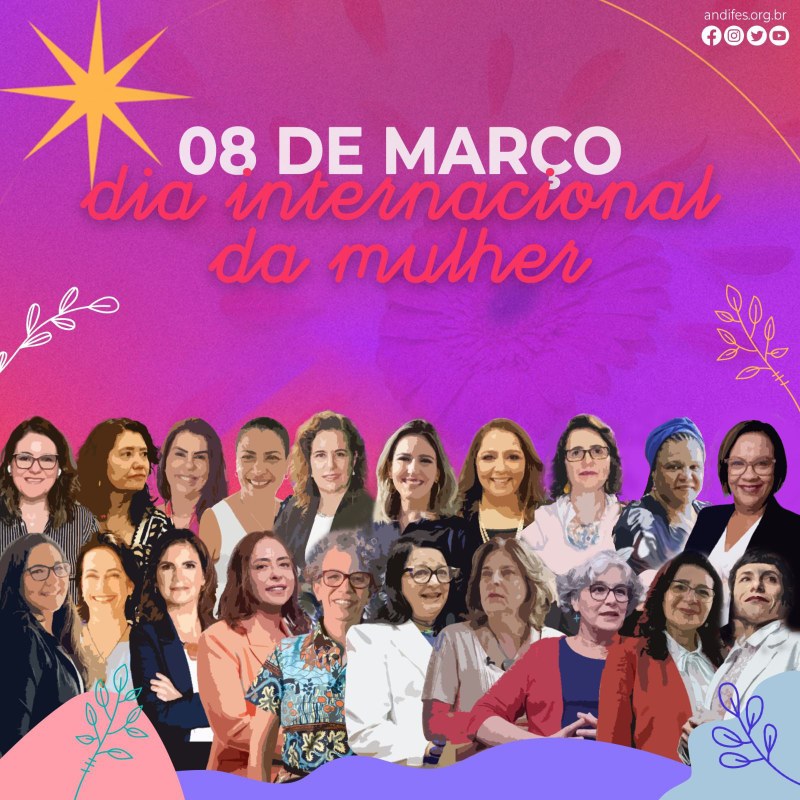 Carta das reitoras e vice-reitoras da ANDIFES - 8 de março