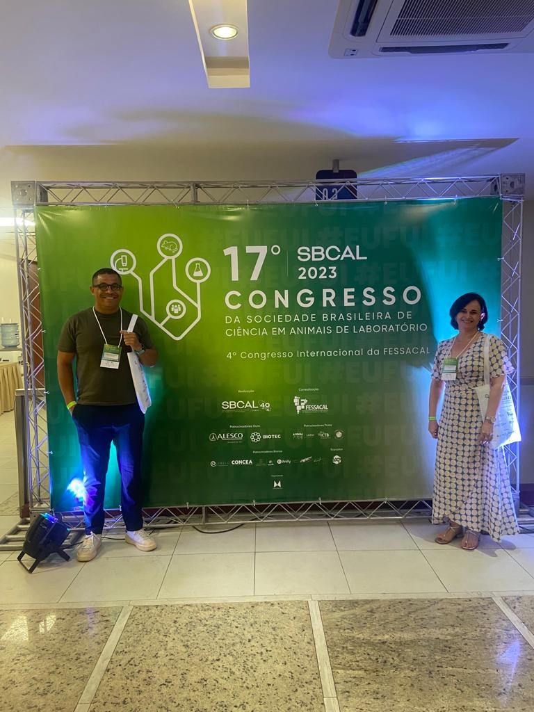Comissão de Ética no Uso de Animais da UFCAT participa de Congresso da Sociedade Brasileira de Ciência em Animais de Laboratório