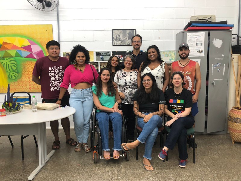 Comitiva da UFCAT visita a Pró-reitoria de Graduação da UFSCar