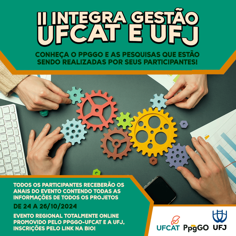 II Integra Gestão UFCAT e UFJ