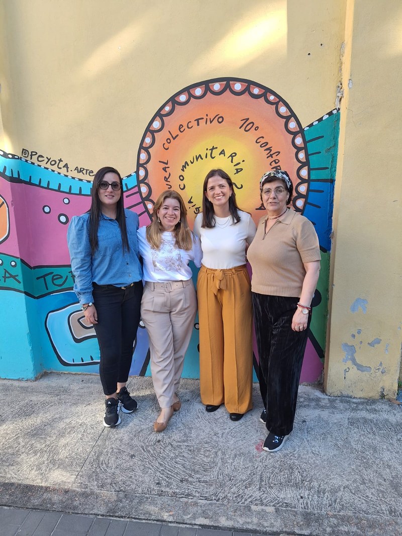 Professoras do curso de Psicologia realizam missão institucional na UdelaR/Uruguai