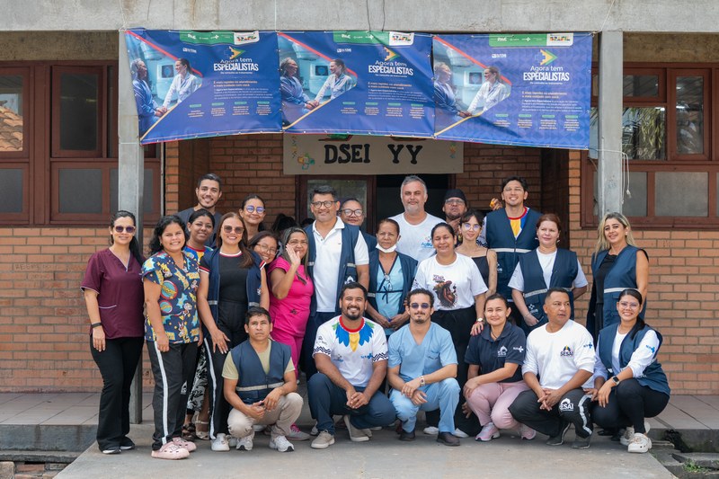 UFCAT participa de programa do Ministério da Saúde que leva atendimento às comunidades indígenas